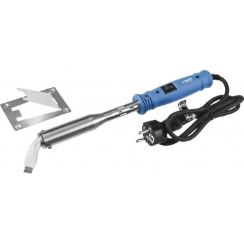 55301-200 | Паяльник с выключателем, пластмассовой рукояткой и долговечным жалом, 200Вт, клин, ЗУБР ПРОФЕССИОНАЛ-1