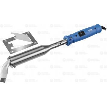 55301-300 | Паяльник с выключателем, пластмассовой рукояткой и долговечным жалом, 300Вт, клин, ЗУБР ПРОФЕССИОНАЛ-0