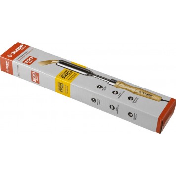 55303-200 | Паяльник, с выключателем, деревянной рукояткой и долговечным жалом, 200Вт, клин, ЗУБР МАСТЕР-4