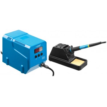 55336 | Паяльная станция низкотемпературная цифровая с ЖК дисплеем, керамический нагреватель, диапазон 50-480°C, 60Вт, ЗУБР ПРОФЕССИОНАЛ-4