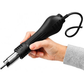 55350 | Паяльная станция термовоздушная цифровая, 100-500°C, шаг 1°C, 120л/мин, 650Вт, 3 насадки, ЗУБР ПРОФЕССИОНАЛ-5