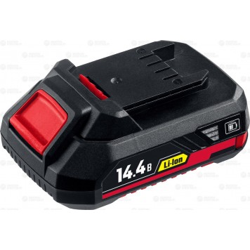 АКБ-14 С1 | Аккумуляторная батарея 14.4 В, Li-Ion, 1.3 Ач, ЗУБР СТАНДАРТ-0