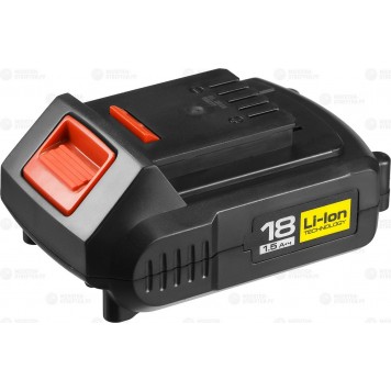АКБ-18-Ли 15М4 | Аккумуляторная батарея 18 В, Li-Ion, 1.5 Ач, ЗУБР МАСТЕР-0