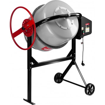 БС-140-600 | Бетономешалка (бетоносмеситель), чугунный венец, 140 л, 600Вт, ЗУБР МАСТЕР-3