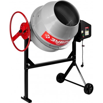 БС-160-600 | Бетономешалка (бетоносмеситель), чугунный венец, 160 л, 600Вт, ЗУБР МАСТЕР-2