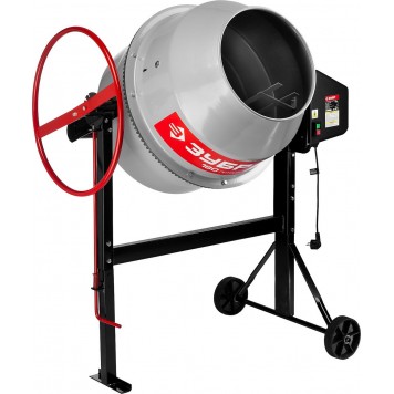 БС-180-850 | Бетономешалка (бетоносмеситель), чугунный венец, 180л, 850Вт, ЗУБР МАСТЕР-2