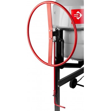 БС-180-850 | Бетономешалка (бетоносмеситель), чугунный венец, 180л, 850Вт, ЗУБР МАСТЕР-14