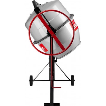 БС-180-850 | Бетономешалка (бетоносмеситель), чугунный венец, 180л, 850Вт, ЗУБР МАСТЕР-5