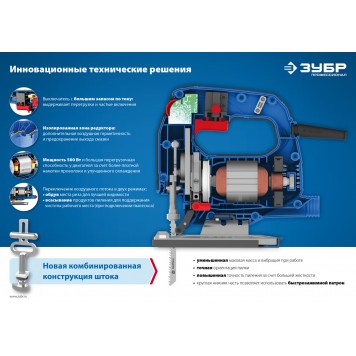 ЛП-500 | Лобзик электрический, 500 Вт, ЗУБР ПРОФЕССИОНАЛ-11