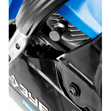 ПБЦ-490 45ДП | Пила цепная бензиновая, хромир. цилиндр, праймер, декомпрессионный клапан, 49 см3 (2,2 кВт), шина 45 см, 12500 об/мин, ЗУБР ПРОФЕССИОНАЛ-12