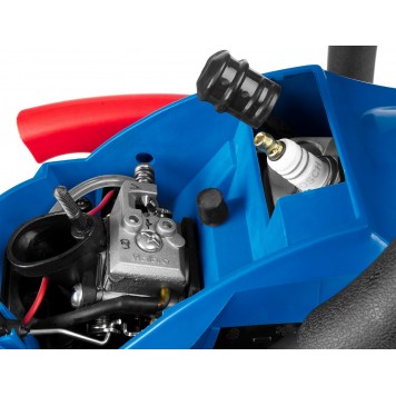 ПБЦ-490 45ДП | Пила цепная бензиновая, хромир. цилиндр, праймер, декомпрессионный клапан, 49 см3 (2,2 кВт), шина 45 см, 12500 об/мин, ЗУБР ПРОФЕССИОНАЛ-13