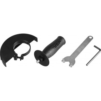 УШМ-125-1100 ТМ3 | Углошлифовальная машина (болгарка), защита от перегрузки, 125 мм, 3000-11000 об/мин, 1100 Вт, ЗУБР МАСТЕР-1