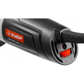 УШМ-125-1100 ТМ3 | Углошлифовальная машина (болгарка), защита от перегрузки, 125 мм, 3000-11000 об/мин, 1100 Вт, ЗУБР МАСТЕР-2