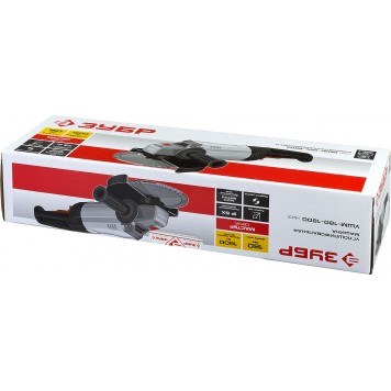 УШМ-180-1800 ПМ3 | Углошлифовальная машина (болгарка), плавный пуск, 180 мм, 8000 об/мин, 1800 Вт, ЗУБР МАСТЕР-10