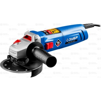 УШМ-П125-1000 | Углошлифовальная машина (болгарка), пылезащита, 125 мм, 11000 об/мин, 1000 Вт, ЗУБР ПРОФЕССИОНАЛ-0