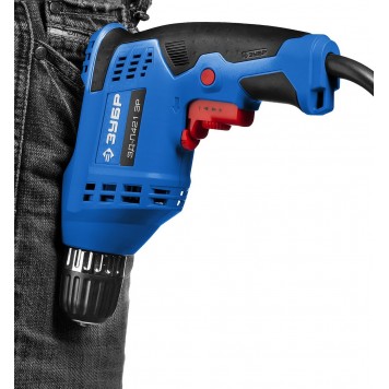 ЗД-П421 ЭР | Дрель безударная, реверсивная, 420 Вт, 10 мм БЗП патрон, электронная регулировка скорости, 0-3000 об/мин, ЗУБР ПРОФЕССИОНАЛ-7