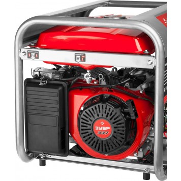 ЗЭСБ-4500-Э | Бензиновый генератор с электростартером, 4500 Вт, ЗУБР МАСТЕР-4