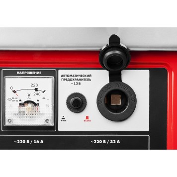 ЗЭСБ-4500-Э | Бензиновый генератор с электростартером, 4500 Вт, ЗУБР МАСТЕР-10