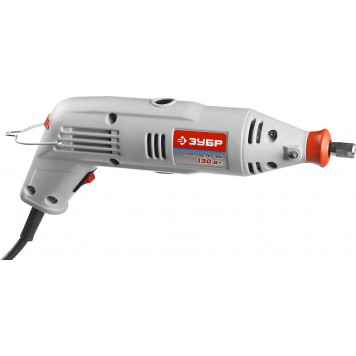 ЗГ-130ЭК H172 | Гравер электрический с набором мини-насадок в кейсе, 172 предмета, ЗУБР-1