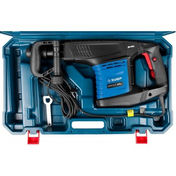 ЗММ-25-1500 ЭВК | Молоток отбойный, SDS-Max, 25 Дж, 11 кг, 900-1800 уд/мин, 1500 Вт, АВТ, кейс, ЗУБР ПРОФЕССИОНАЛ-9