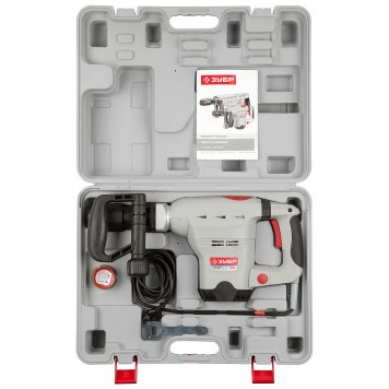 ЗМ-1250К | Молоток отбойный, SDS-Max, 15 Дж, 7 кг, 3350 уд / мин, 1250 Вт, кейс, ЗУБР ПРОФЕССИОНАЛ-1