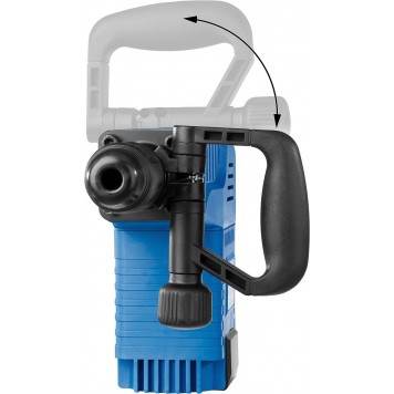 ЗМ-1500ЭК | Молоток отбойный, SDS-Max, 25 Дж, 10 кг, 900-2100 уд/мин, 1500 Вт, кейс, ЗУБР ПРОФЕССИОНАЛ-5