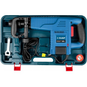 ЗМ-1500ЭК | Молоток отбойный, SDS-Max, 25 Дж, 10 кг, 900-2100 уд/мин, 1500 Вт, кейс, ЗУБР ПРОФЕССИОНАЛ-9
