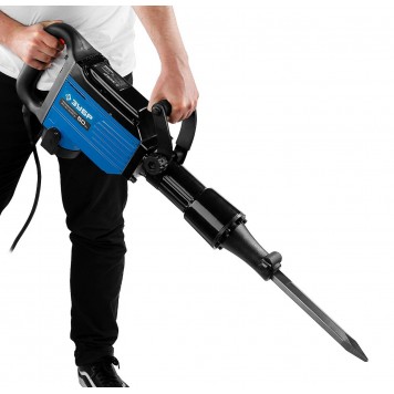 ЗМ-50-2000 ВК | Молоток отбойный, HEX28, 50 Дж, 20 кг, 1400 уд/мин, 2000 Вт, АВТ, кейс, ЗУБР ПРОФЕССИОНАЛ-5