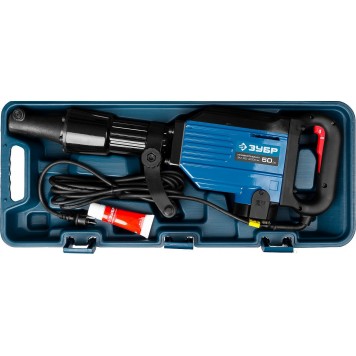 ЗМ-50-2000 ВК | Молоток отбойный, HEX28, 50 Дж, 20 кг, 1400 уд/мин, 2000 Вт, АВТ, кейс, ЗУБР ПРОФЕССИОНАЛ-8