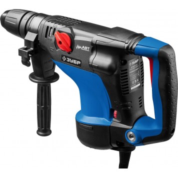 ЗПМ-40-1100 ЭК | Перфоратор SDS-Max, 0-500 об/мин, 0-2800 уд/мин, 12 Дж, 7 кг, 1100 Вт, кейс, ЗУБР ПРОФЕССИОНАЛ-3