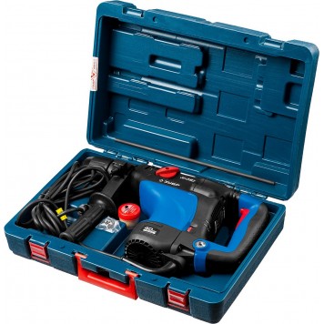 ЗПМ-40-1100 ЭК | Перфоратор SDS-Max, 0-500 об/мин, 0-2800 уд/мин, 12 Дж, 7 кг, 1100 Вт, кейс, ЗУБР ПРОФЕССИОНАЛ-9