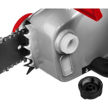 ЗЦП-2000-02 | Пила цепная (электропила), продольный двиг-ль, защита руки (тормоз цепи), масляный бачок, смена цепи без ключа, шина 40 см, 2000 Вт, ЗУБР МАСТЕР-3