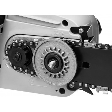 ЗЦП-2000-02 | Пила цепная (электропила), продольный двиг-ль, защита руки (тормоз цепи), масляный бачок, смена цепи без ключа, шина 40 см, 2000 Вт, ЗУБР МАСТЕР-4