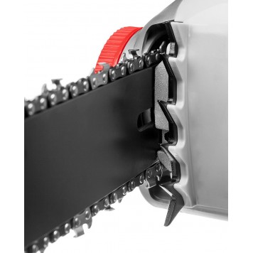 ЗЦП-2000-02 | Пила цепная (электропила), продольный двиг-ль, защита руки (тормоз цепи), масляный бачок, смена цепи без ключа, шина 40 см, 2000 Вт, ЗУБР МАСТЕР-5