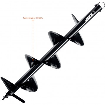 7051-20 | Шнек для мотобуров, грунт, d=200 мм, однозаходный, ЗУБР-1