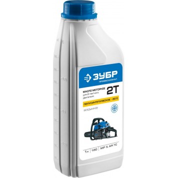 ЗМД-2Т-П | Масло для 2-х тактных двигателей, полусинтетическое (-30С), соотнош. бензин-масло 50:1, класс API TC, M/F 3, 1л, ЗУБР ЭКСПЕРТ-0