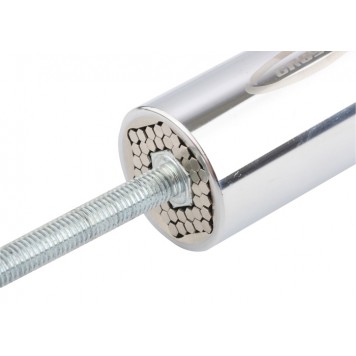 13190 | Головка торцевая многоразмерная 11-32 мм, под квадрат 1/2, CrV, хромированная, GROSS-1