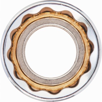 13188 | Головка торцевая свечная, магнитная, двенадцатигранная, 16 мм, под квадрат 1/2, GROSS-2