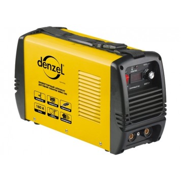 94331 | Аппарат инверторный дуговой сварки ММА-180,180 А, ПВР 60%, D 1,6-5 мм, DENZEL-0