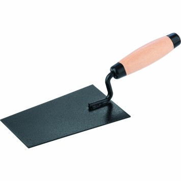 86241 | Кельма отделочника, стальная, деревянная усиленная ручка Россия, РОССИЯ-0