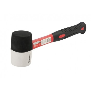11171 | Киянка резиновая, 450 г, черно-белая резина, фибергласовая рукоятка, MATRIX-2