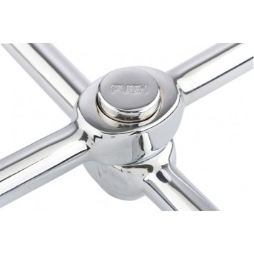 14250 | Ключ-крест баллонный, складной 17, 19, 21 мм и 1/2, 406 мм, хромированная, GROSS-3