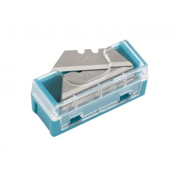 79373 | Лезвия МИНИ, 9 мм, трапециевидные, пластиковый пенал, 15 шт, GROSS-2