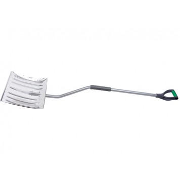 61573 | Лопата снеговая алюминиевая 465 x 340 мм, металлический эргономичный черенок, PALISAD-1