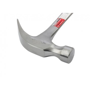 10460 | Молоток-гвоздодер, 450 г, цельнометаллический, двухкомпонентная рукоятка, MATRIX-2