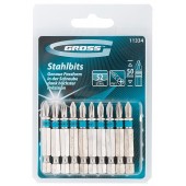 Набор бит РН1 х 50, сталь S2, 10 шт., GROSS 11334