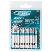 Набор бит РН2 х 50, сталь S2, 10 шт., GROSS 11335