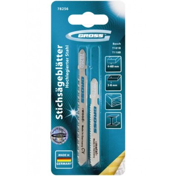 78256 | Набор полотен для электролобзика универсальный, 2 шт, GROSS-0