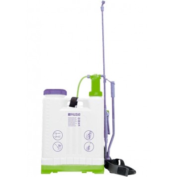 64785 | Опрыскиватель ручной, 20 л, с насосом, шлангом, разбрызгиватель, PALISAD-0