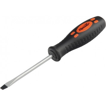 11605 | Отвертка SL4 х 100 мм, CrV, двухкомпонентная рукоятка, SPARTA EXPERT-1